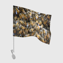 Флаг для автомобиля Пчёлы
