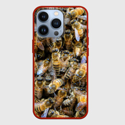 Чехол для iPhone 13 Pro Пчёлы