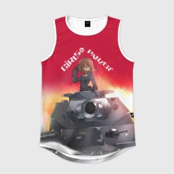 Мужская спортивная майка 3D Girls und Panzer Девушки и танки z