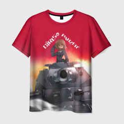 Мужская футболка 3D Girls und Panzer Девушки и танки z