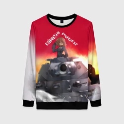 Женский свитшот 3D Girls und Panzer Девушки и танки z