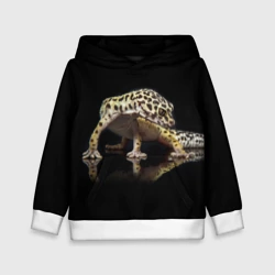 Детская толстовка 3D Эублефар eublepharis