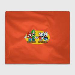 Плед 3D Cuphead x Mario