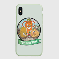 Чехол для iPhone XS Max матовый The Root Pack