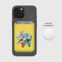Картхолдер Magsafe магнитный Cuphead bros - фото 2