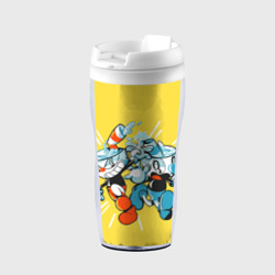 Термокружка-непроливайка Cuphead bros