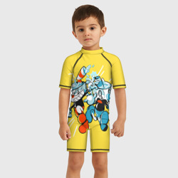 Детский купальный костюм 3D Cuphead bros - фото 2