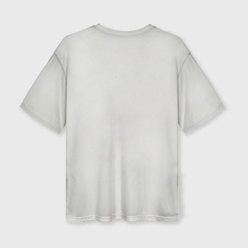 Женская футболка oversize 3D Flying Cup, цвет 3D печать - фото 2