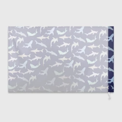 Флаг 3D Акулы разные - фото 2