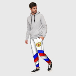 Мужские брюки 3D Россия форма абстрактный - фото 2