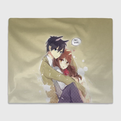 Плед 3D с принтом Хоримия, вид спереди #2