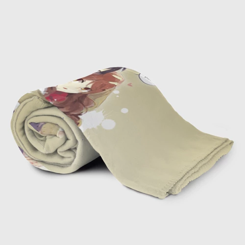 Плед 3D с принтом Хоримия, фото на моделе #1