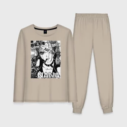 Женская пижама с лонгсливом хлопок Nana