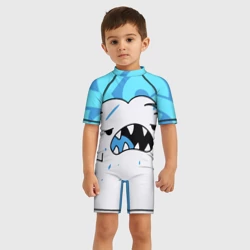 Детский купальный костюм 3D SK8 the Infinity. Скейт Ланги - фото 2