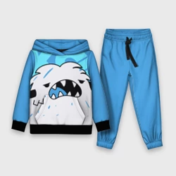 Детский костюм с толстовкой 3D SK8 the Infinity. Скейт Ланги