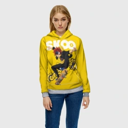 Женская толстовка 3D SK8 the Infinity, Реки Кян - фото 2