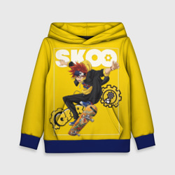 Детская толстовка 3D SK8 the Infinity, Реки Кян