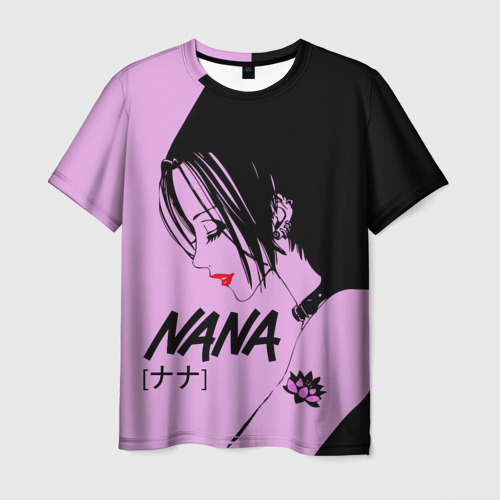 Мужская футболка 3D Нана аниме, цвет 3D печать