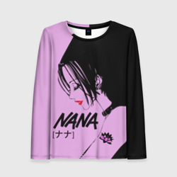Женский лонгслив 3D Нана аниме