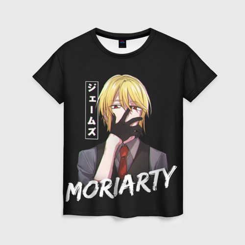 Женская футболка 3D Moriarty Moriarty the patriot, цвет 3D печать