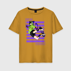 Скейт Бесконечность. Мия Тинэн – Женская футболка хлопок Oversize с принтом купить со скидкой в -16%