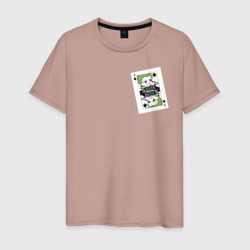 Мужская футболка хлопок Игральная карта "Anime Joker"