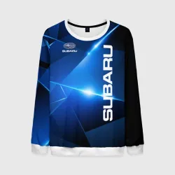 Мужской свитшот 3D Subaru