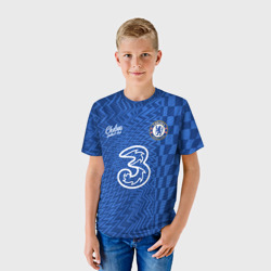 Детская футболка 3D Н'Голо Канте Челси 2021-2022 - фото 2
