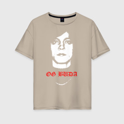 Женская футболка хлопок Oversize OG Buda