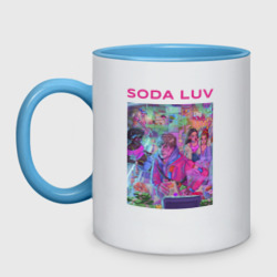 Кружка двухцветная Soda Luv