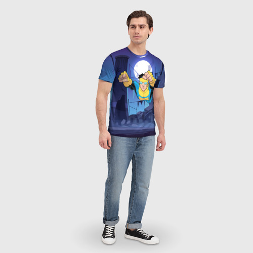 Мужская футболка 3D Марк Грэйсон Неуязвимый, цвет 3D печать - фото 5