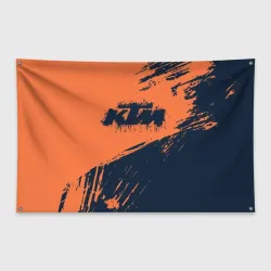 Флаг-баннер KTM гранж