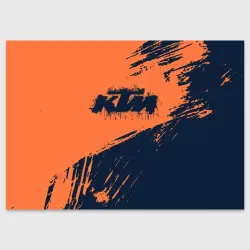 Поздравительная открытка KTM гранж
