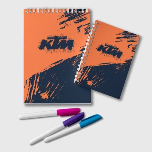 Блокнот KTM гранж