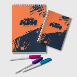 Блокнот KTM гранж