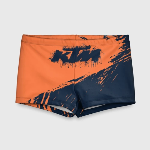 Детские купальные плавки 3D KTM гранж