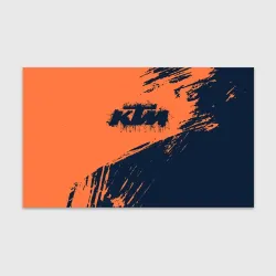 Бумага для упаковки 3D KTM гранж
