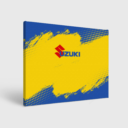 Холст прямоугольный Suzuki Logo, цвет 3D печать
