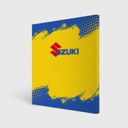 Холст квадратный Suzuki Logo