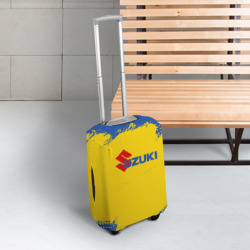 Чехол для чемодана 3D Suzuki Logo - фото 2