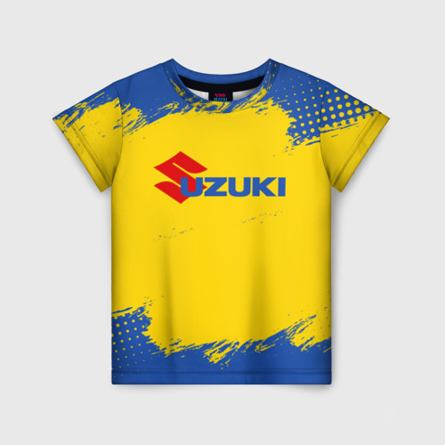 Детская футболка 3D Suzuki Logo, цвет 3D печать