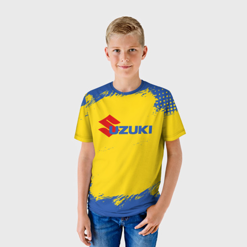 Детская футболка 3D Suzuki Logo, цвет 3D печать - фото 3