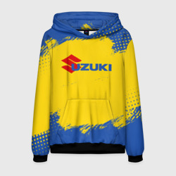 Мужская толстовка 3D Suzuki Logo