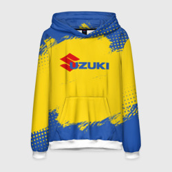 Мужская толстовка 3D Suzuki Logo