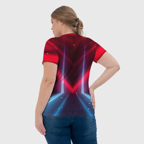 Женская футболка 3D с принтом Пикачу в бейсболке, вид сзади #2