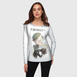 Женский лонгслив 3D Для тебя бессмертный - фото 2