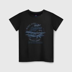Детская футболка хлопок Крылья над Сибирью