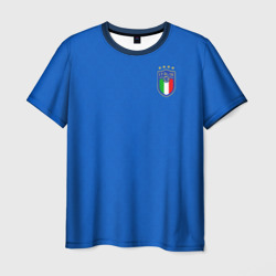 Футболка-реглан 3D форма сборной Италии домашняя (Мужская)