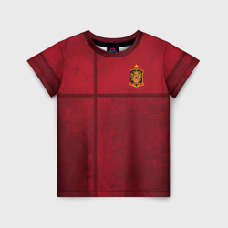 Форма домашняя сборной Испании – Детская футболка 3D+ с принтом купить со скидкой в -44%