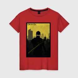 Женская футболка хлопок Deus Ex MD